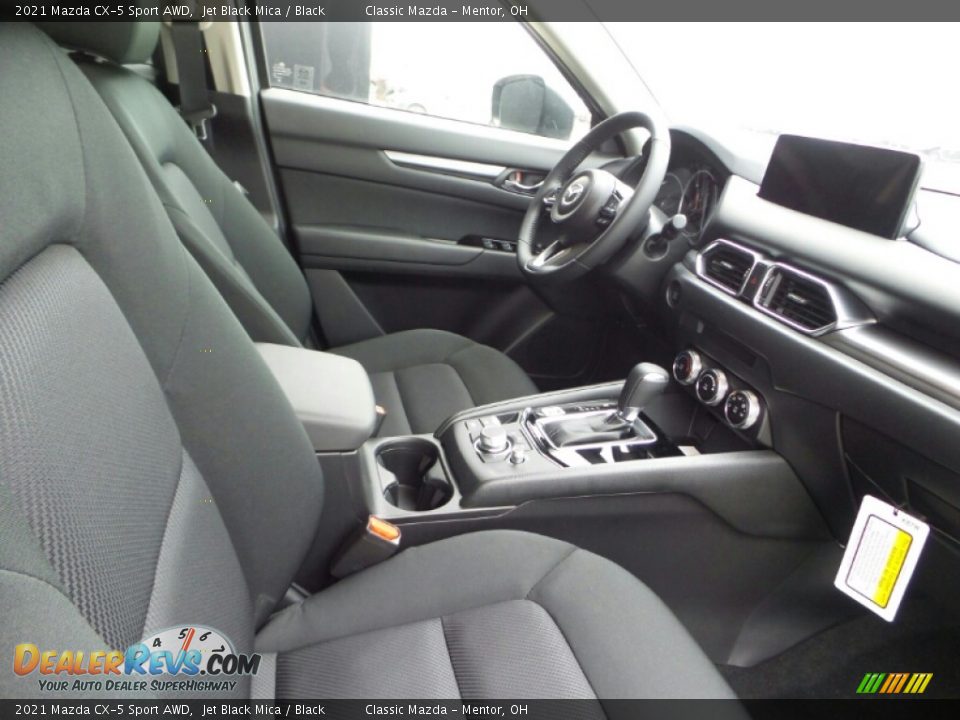 2021 Mazda CX-5 Sport AWD Jet Black Mica / Black Photo #6