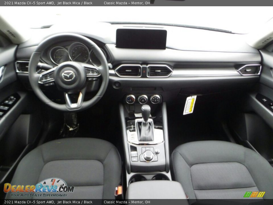 2021 Mazda CX-5 Sport AWD Jet Black Mica / Black Photo #7