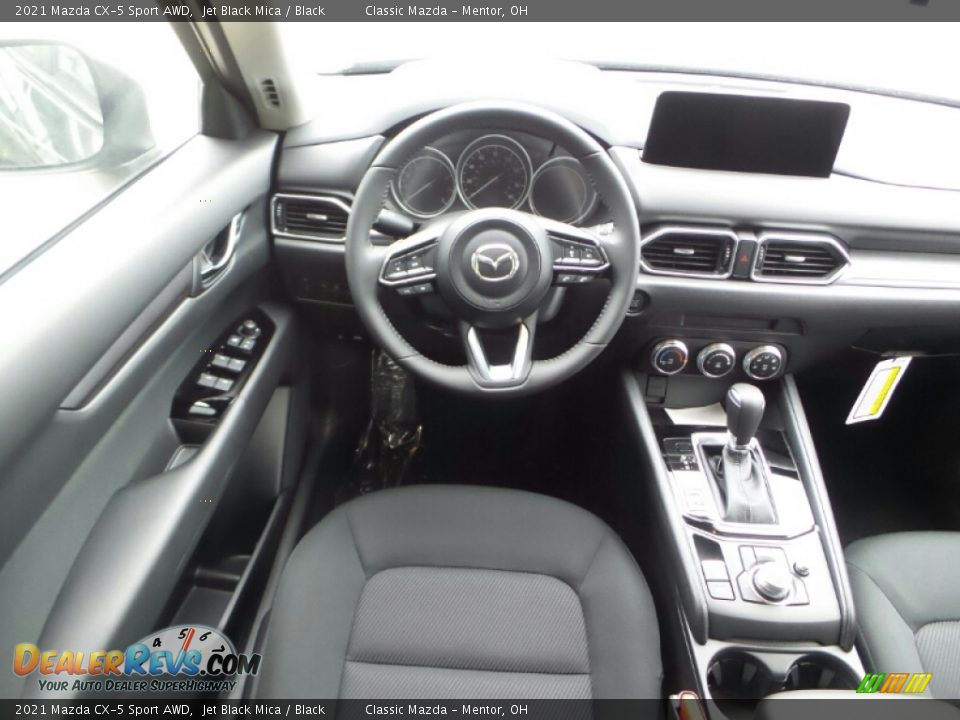 2021 Mazda CX-5 Sport AWD Jet Black Mica / Black Photo #8