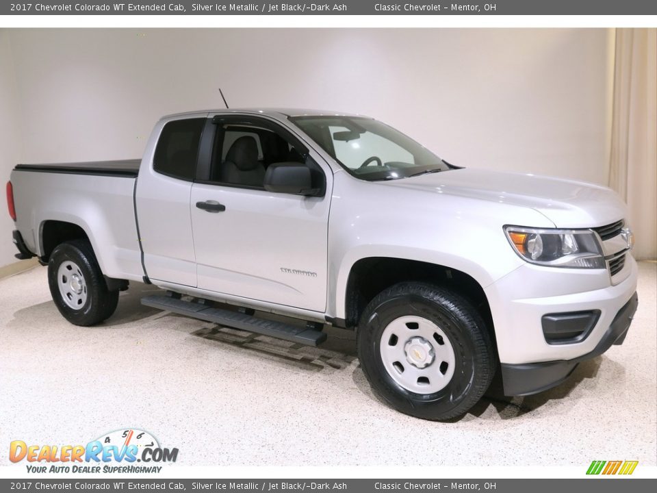 2017 Chevrolet Colorado WT Extended Cab Silver Ice Metallic / Jet Black/­Dark Ash Photo #1