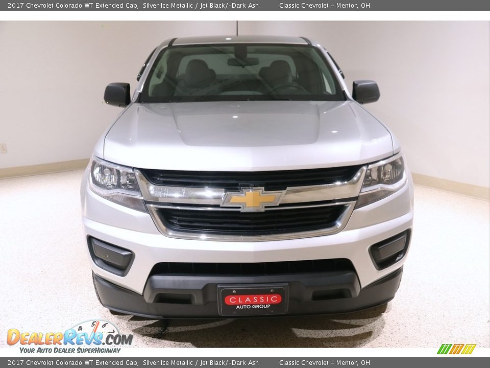 2017 Chevrolet Colorado WT Extended Cab Silver Ice Metallic / Jet Black/­Dark Ash Photo #2