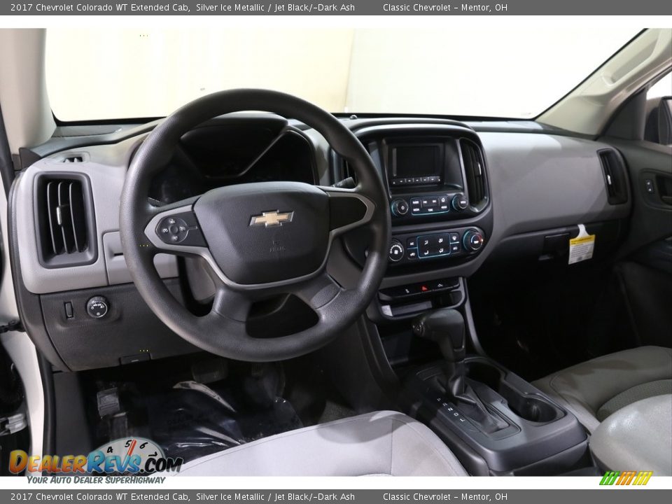 2017 Chevrolet Colorado WT Extended Cab Silver Ice Metallic / Jet Black/­Dark Ash Photo #6