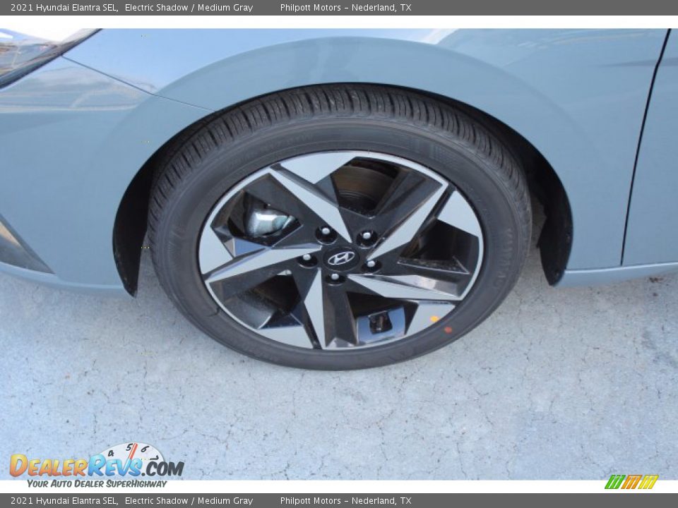 2021 Hyundai Elantra SEL Electric Shadow / Medium Gray Photo #5