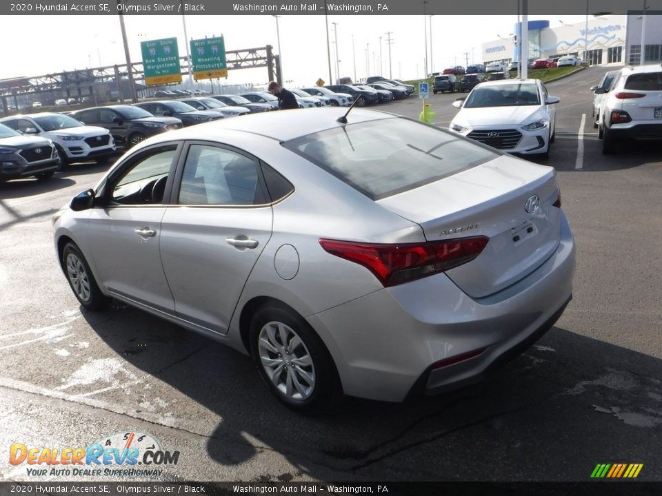 2020 Hyundai Accent SE Olympus Silver / Black Photo #7