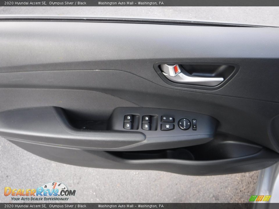 2020 Hyundai Accent SE Olympus Silver / Black Photo #10