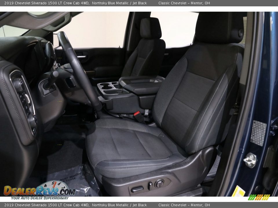 2019 Chevrolet Silverado 1500 LT Crew Cab 4WD Northsky Blue Metallic / Jet Black Photo #5