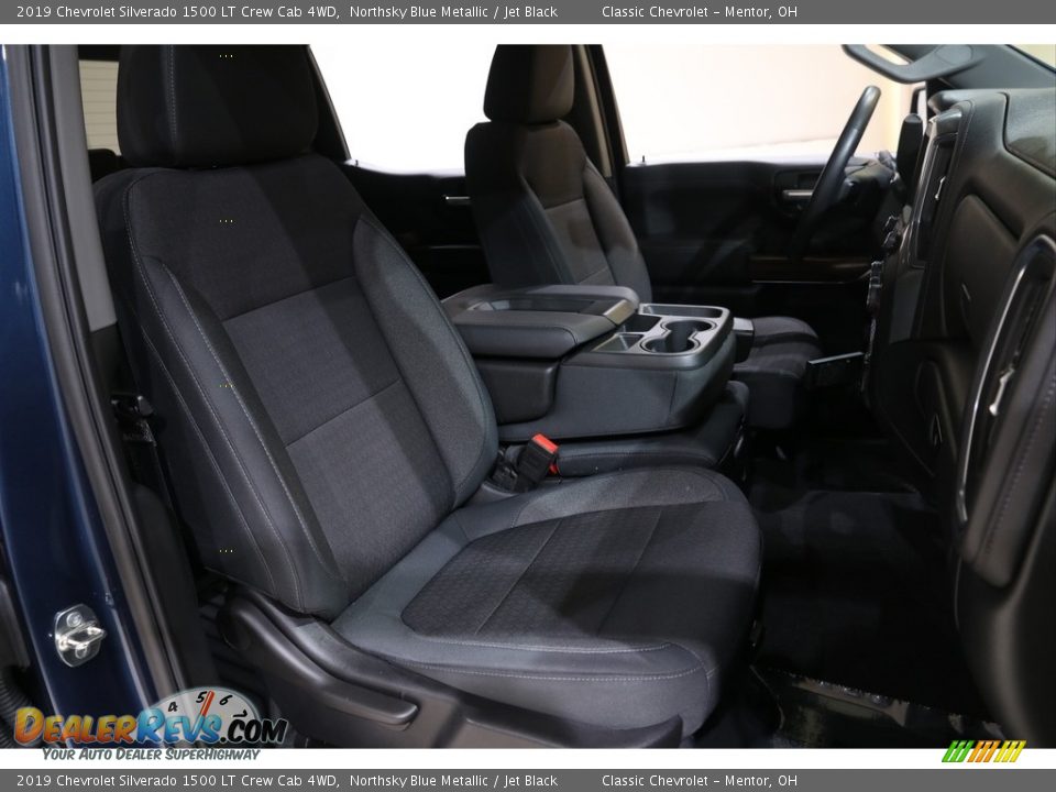 2019 Chevrolet Silverado 1500 LT Crew Cab 4WD Northsky Blue Metallic / Jet Black Photo #17