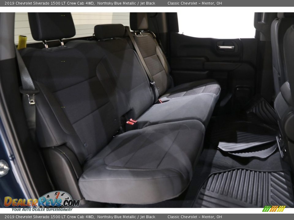 2019 Chevrolet Silverado 1500 LT Crew Cab 4WD Northsky Blue Metallic / Jet Black Photo #18