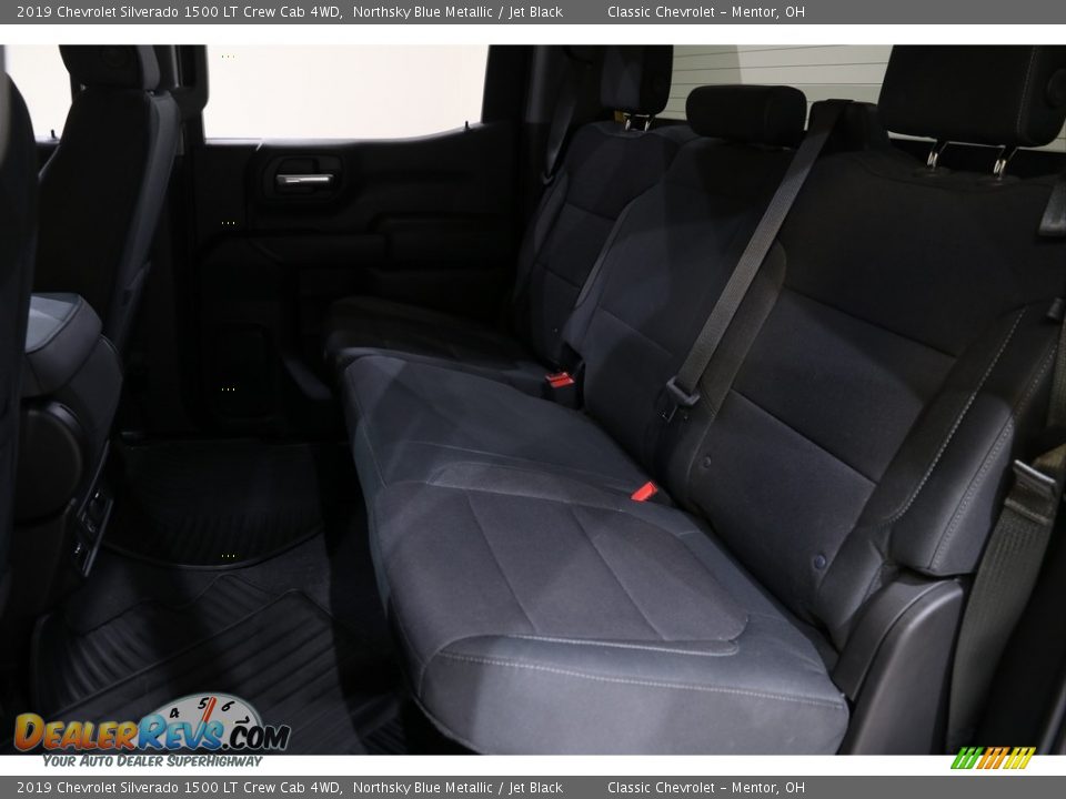 2019 Chevrolet Silverado 1500 LT Crew Cab 4WD Northsky Blue Metallic / Jet Black Photo #19