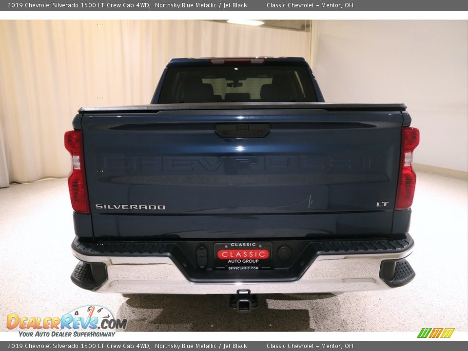 2019 Chevrolet Silverado 1500 LT Crew Cab 4WD Northsky Blue Metallic / Jet Black Photo #20