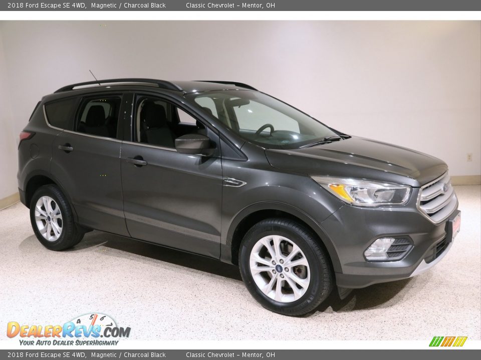 2018 Ford Escape SE 4WD Magnetic / Charcoal Black Photo #1