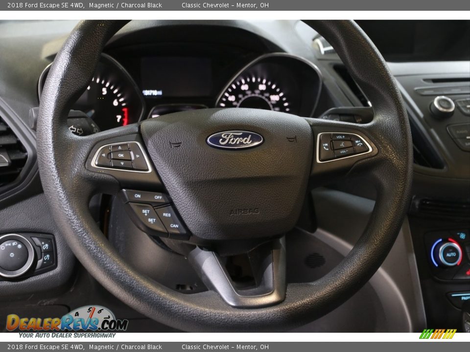 2018 Ford Escape SE 4WD Magnetic / Charcoal Black Photo #7