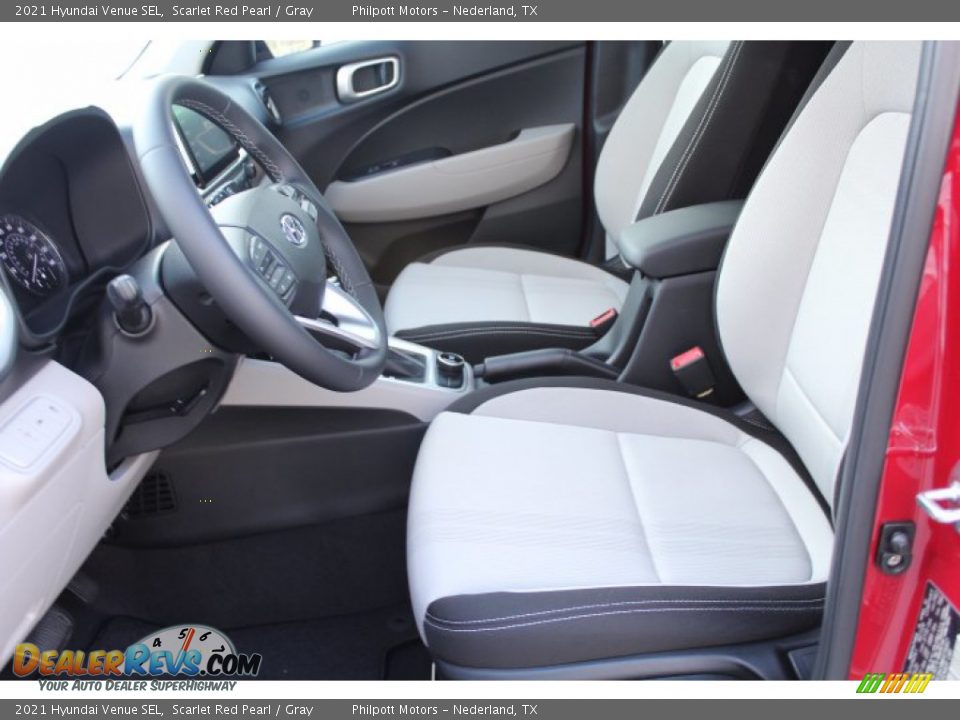 2021 Hyundai Venue SEL Scarlet Red Pearl / Gray Photo #10