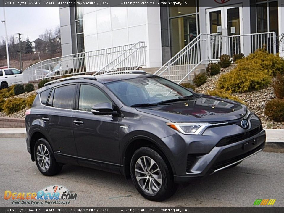 2018 Toyota RAV4 XLE AWD Magnetic Gray Metallic / Black Photo #1