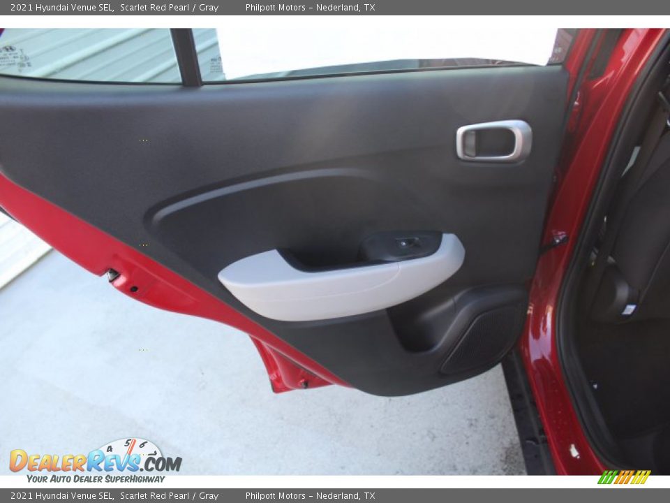 2021 Hyundai Venue SEL Scarlet Red Pearl / Gray Photo #18