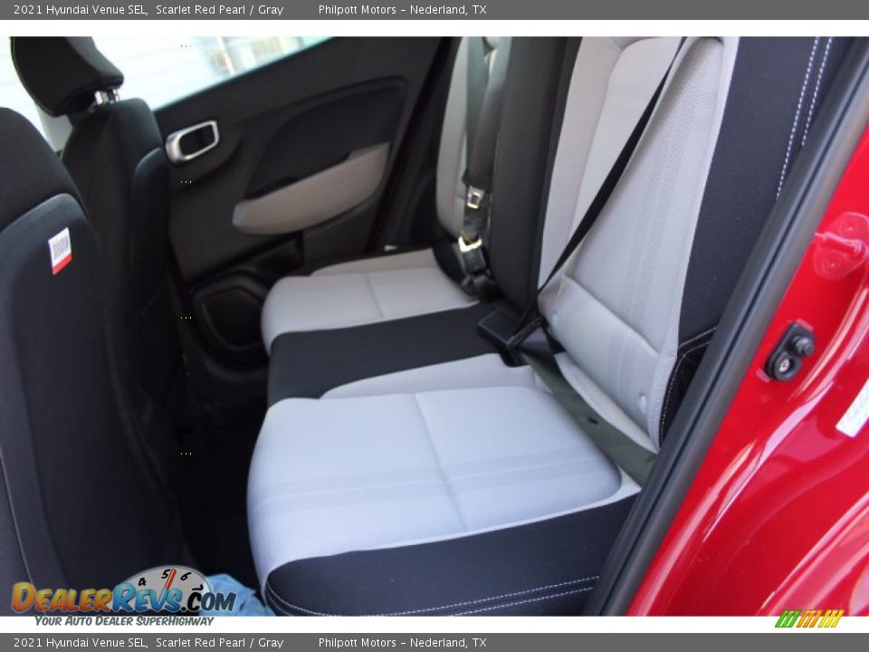 2021 Hyundai Venue SEL Scarlet Red Pearl / Gray Photo #19
