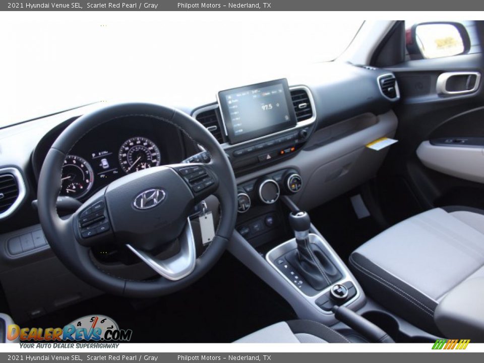 2021 Hyundai Venue SEL Scarlet Red Pearl / Gray Photo #20