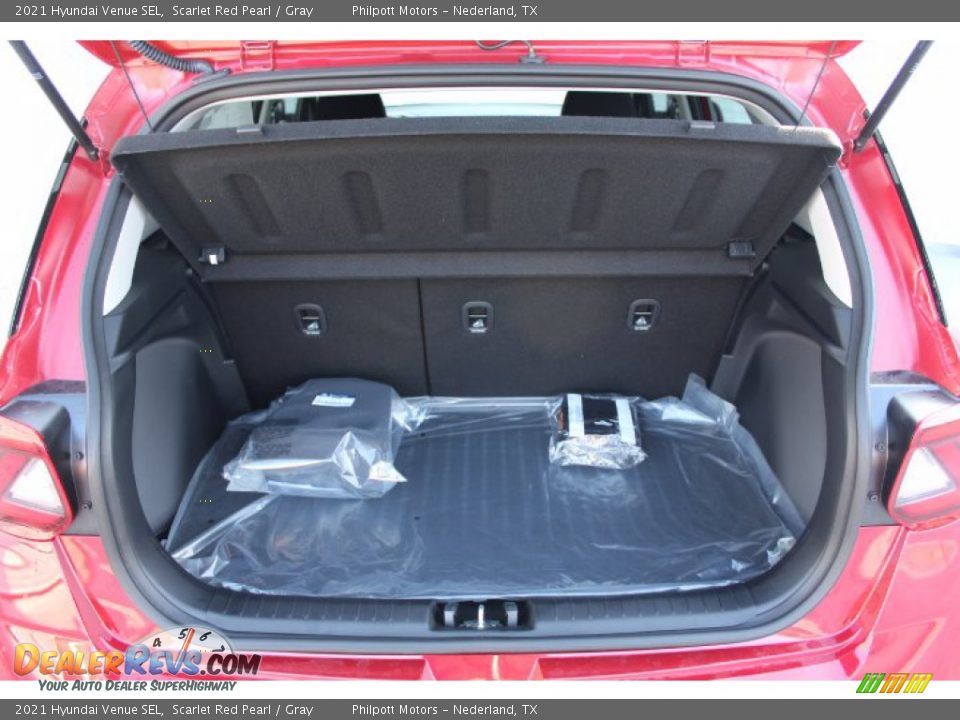 2021 Hyundai Venue SEL Scarlet Red Pearl / Gray Photo #22