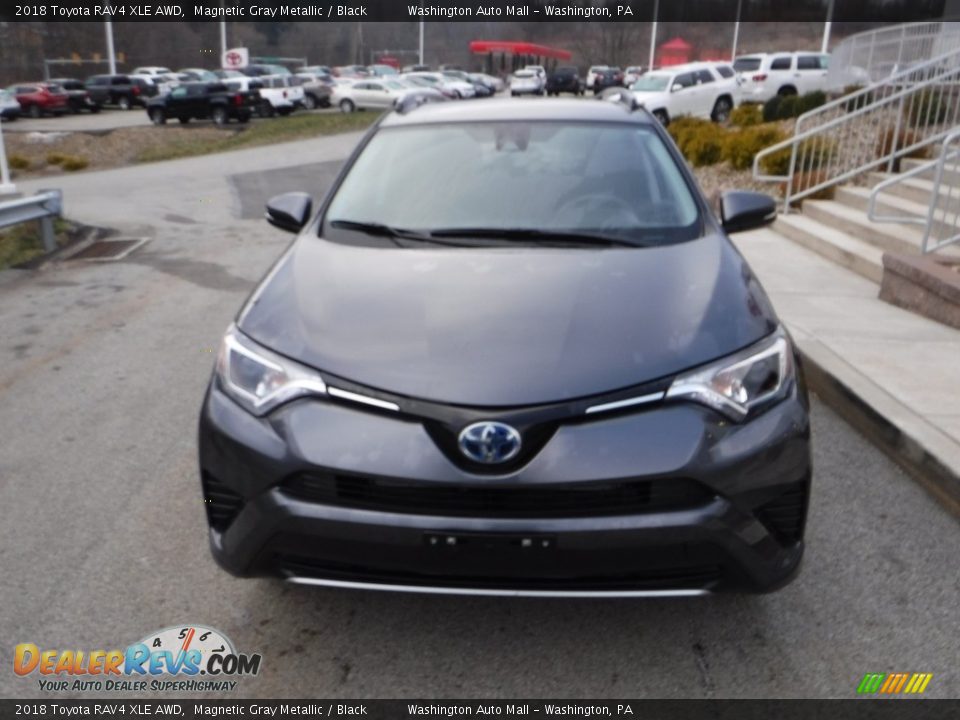 2018 Toyota RAV4 XLE AWD Magnetic Gray Metallic / Black Photo #9