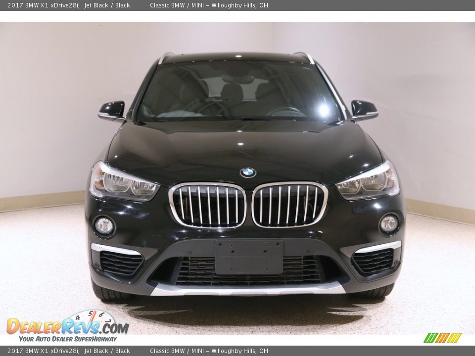 2017 BMW X1 xDrive28i Jet Black / Black Photo #2