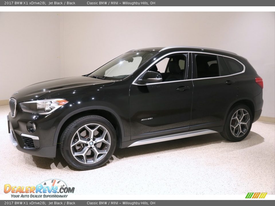 2017 BMW X1 xDrive28i Jet Black / Black Photo #3