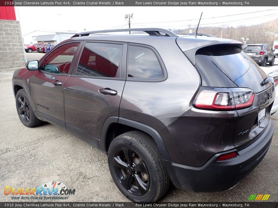 2019 Jeep Cherokee Latitude Plus 4x4 Granite Crystal Metallic / Black Photo #4