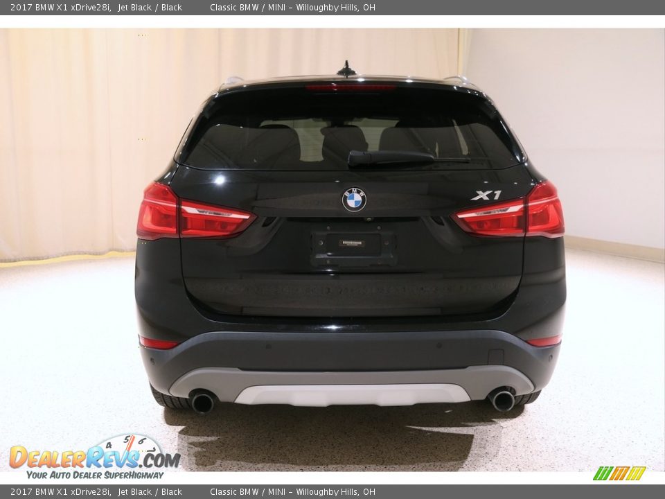 2017 BMW X1 xDrive28i Jet Black / Black Photo #22