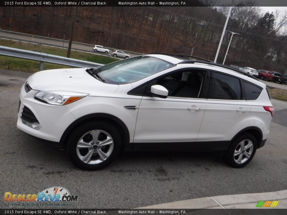 2015 Ford Escape SE 4WD Oxford White / Charcoal Black Photo #14