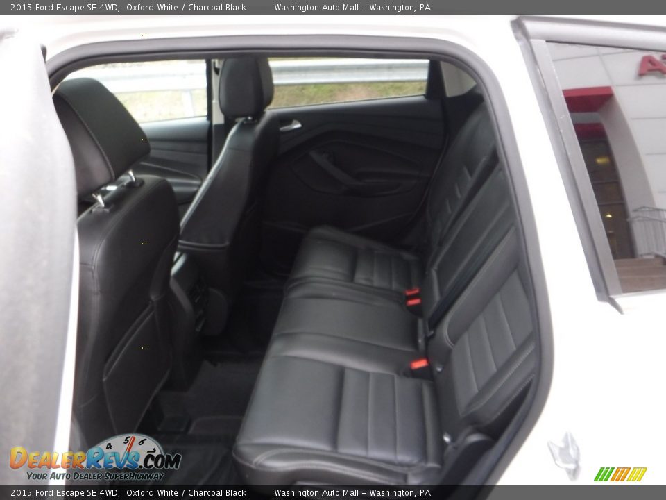 2015 Ford Escape SE 4WD Oxford White / Charcoal Black Photo #26