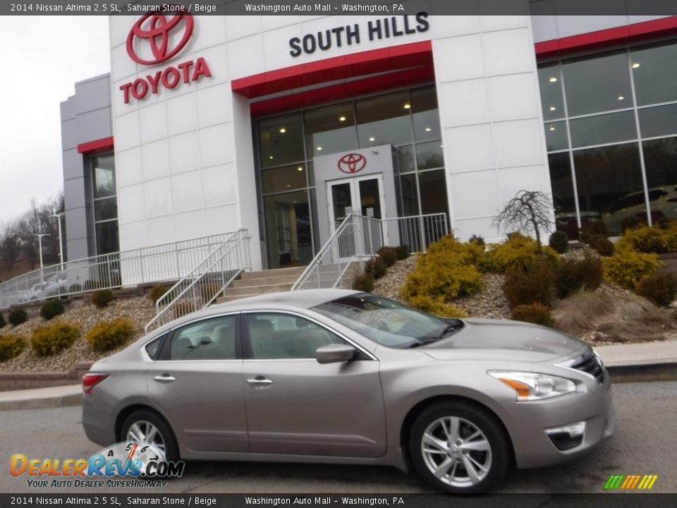 2014 Nissan Altima 2.5 SL Saharan Stone / Beige Photo #2