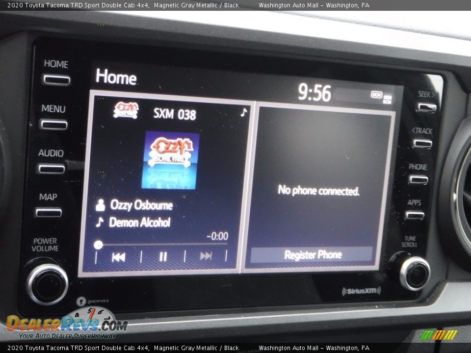 2020 Toyota Tacoma TRD Sport Double Cab 4x4 Magnetic Gray Metallic / Black Photo #4