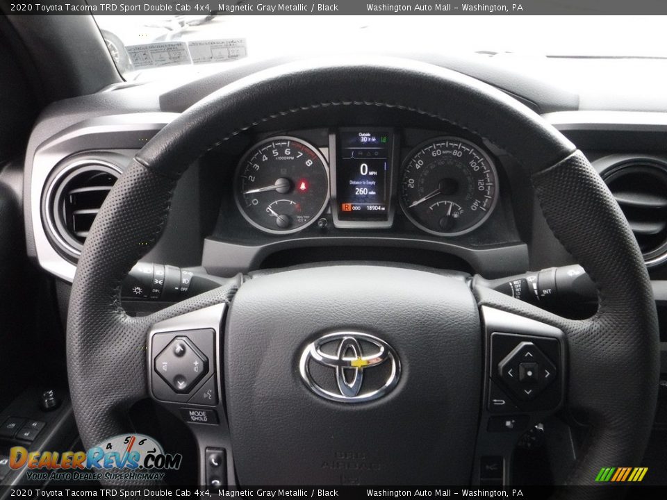 2020 Toyota Tacoma TRD Sport Double Cab 4x4 Magnetic Gray Metallic / Black Photo #7