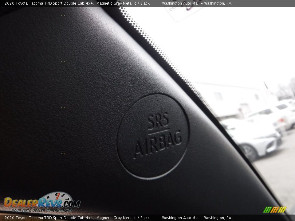 2020 Toyota Tacoma TRD Sport Double Cab 4x4 Magnetic Gray Metallic / Black Photo #24