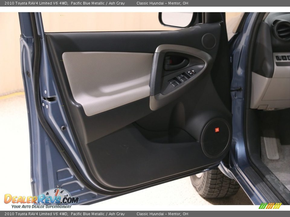 2010 Toyota RAV4 Limited V6 4WD Pacific Blue Metallic / Ash Gray Photo #4