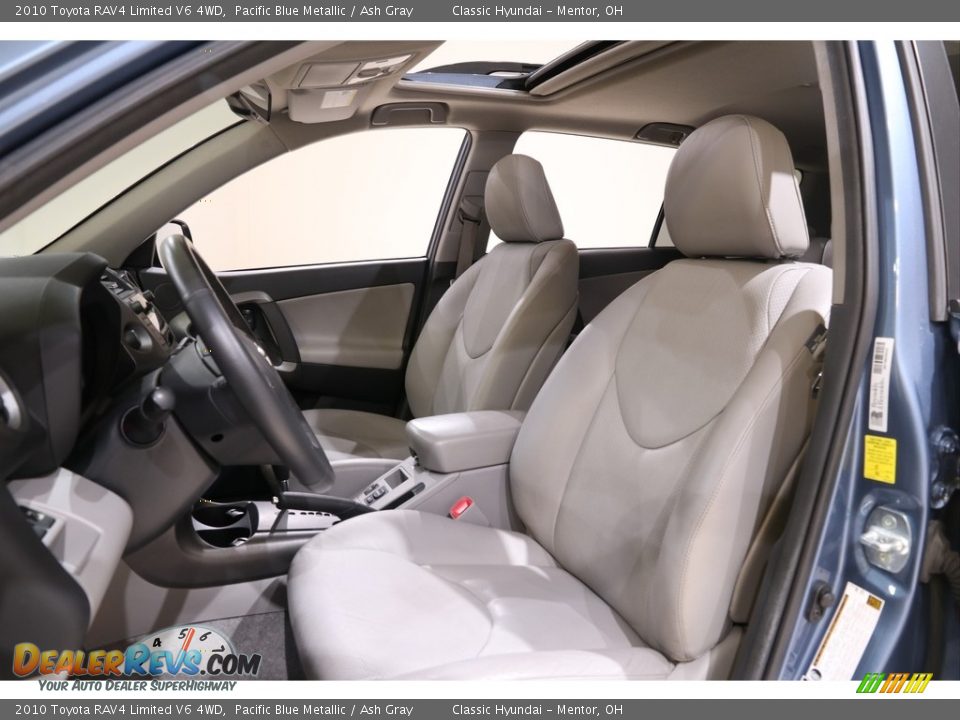 2010 Toyota RAV4 Limited V6 4WD Pacific Blue Metallic / Ash Gray Photo #5
