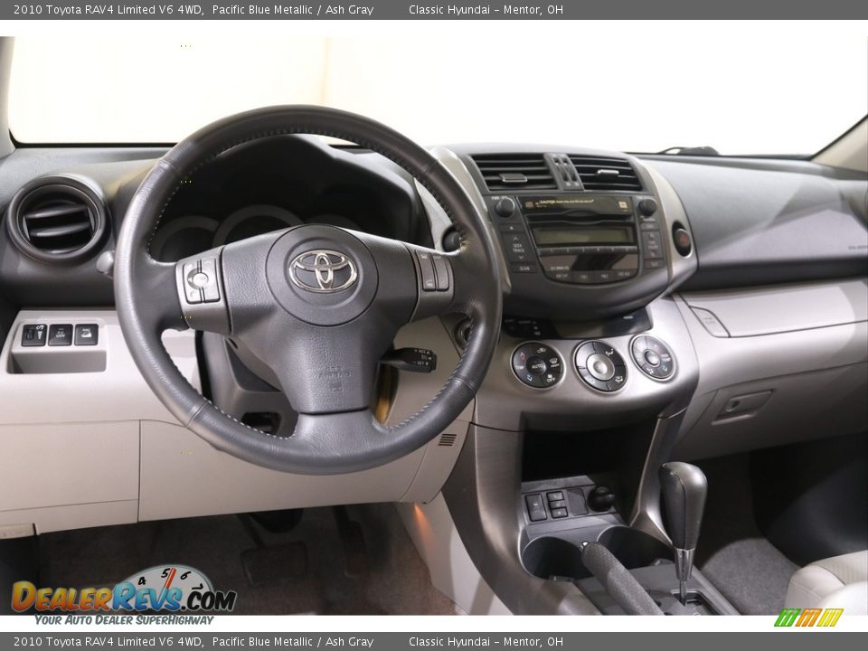 2010 Toyota RAV4 Limited V6 4WD Pacific Blue Metallic / Ash Gray Photo #6