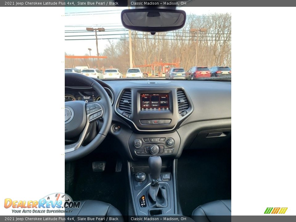 2021 Jeep Cherokee Latitude Plus 4x4 Slate Blue Pearl / Black Photo #6