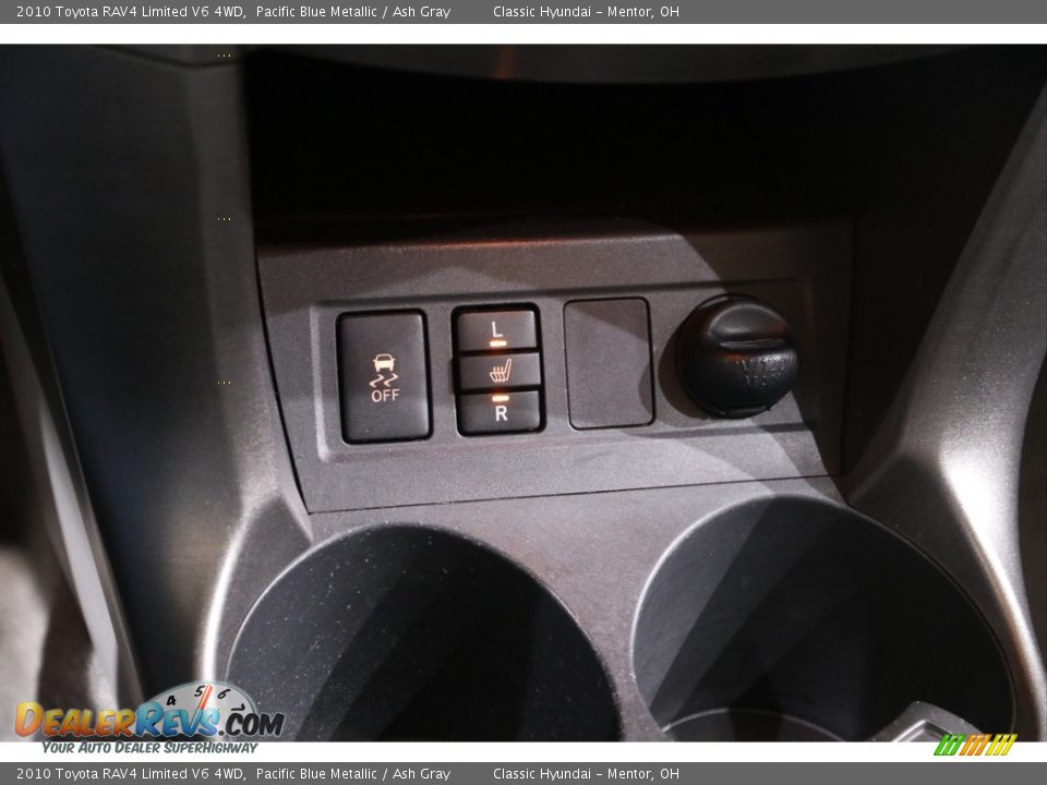 2010 Toyota RAV4 Limited V6 4WD Pacific Blue Metallic / Ash Gray Photo #11