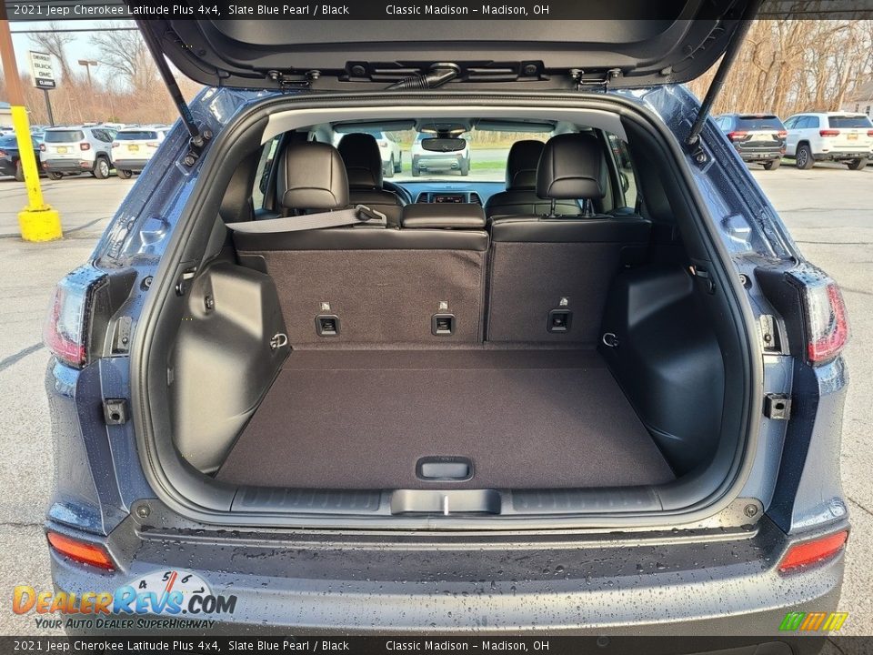 2021 Jeep Cherokee Latitude Plus 4x4 Slate Blue Pearl / Black Photo #11