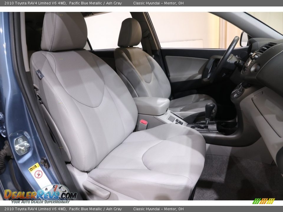 2010 Toyota RAV4 Limited V6 4WD Pacific Blue Metallic / Ash Gray Photo #13