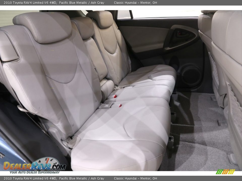 2010 Toyota RAV4 Limited V6 4WD Pacific Blue Metallic / Ash Gray Photo #14