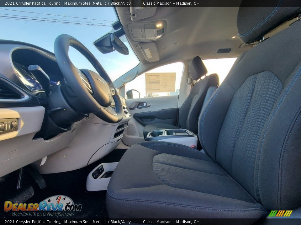 2021 Chrysler Pacifica Touring Maximum Steel Metallic / Black/Alloy Photo #2