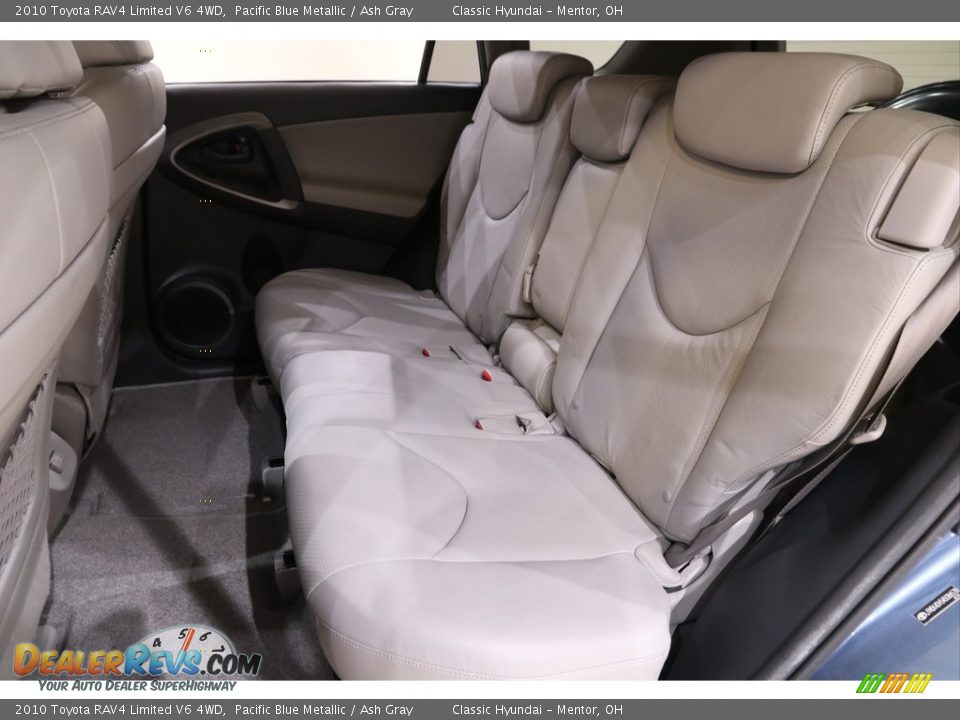 2010 Toyota RAV4 Limited V6 4WD Pacific Blue Metallic / Ash Gray Photo #15