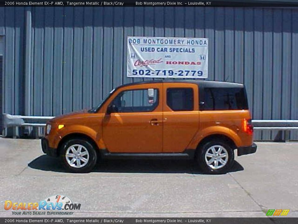 2006 Honda Element EX-P AWD Tangerine Metallic / Black/Gray Photo #1