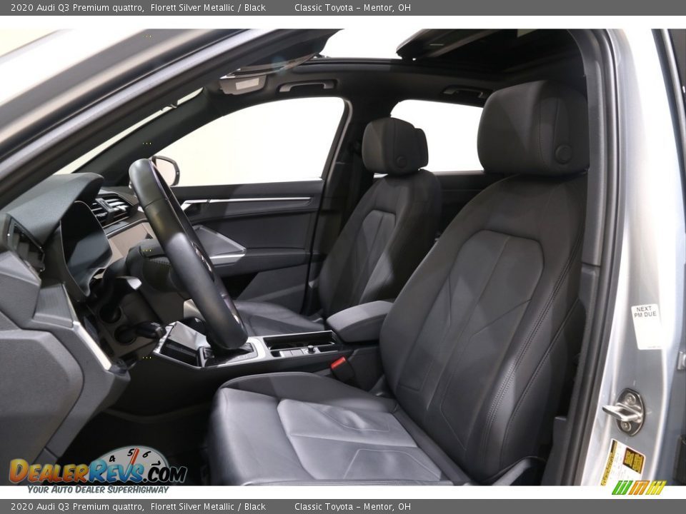 Black Interior - 2020 Audi Q3 Premium quattro Photo #5