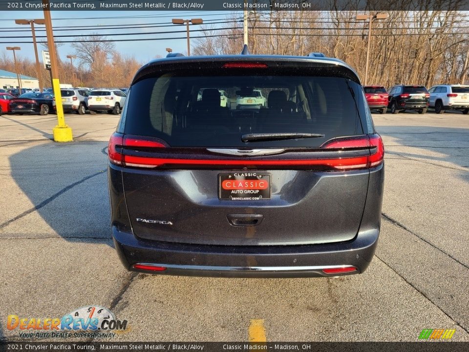 2021 Chrysler Pacifica Touring Maximum Steel Metallic / Black/Alloy Photo #12
