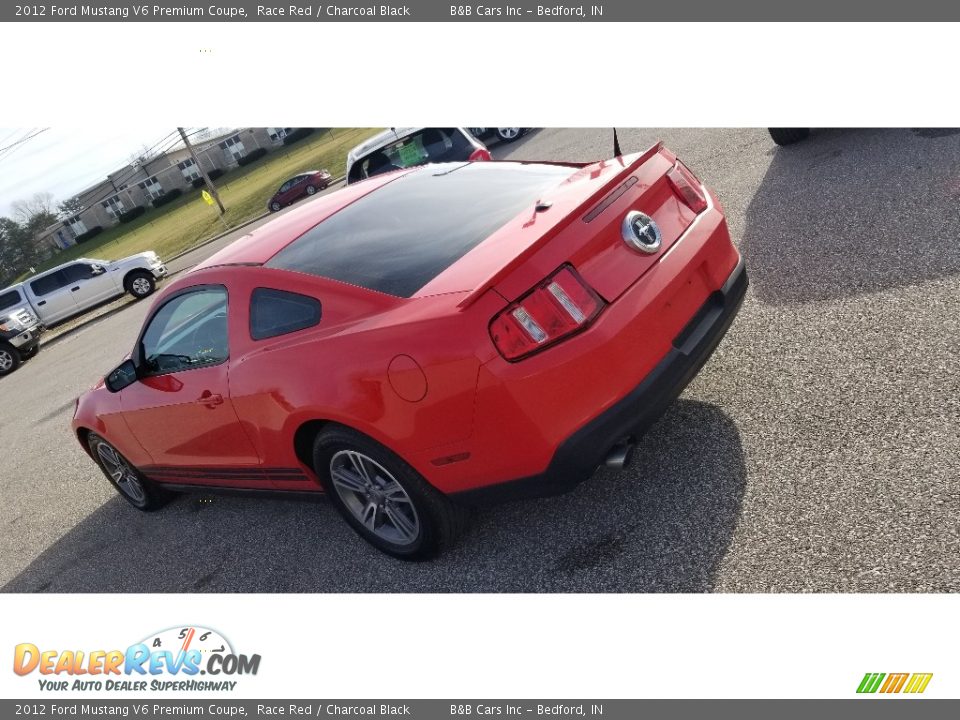 2012 Ford Mustang V6 Premium Coupe Race Red / Charcoal Black Photo #6