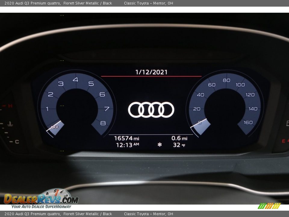 2020 Audi Q3 Premium quattro Gauges Photo #8