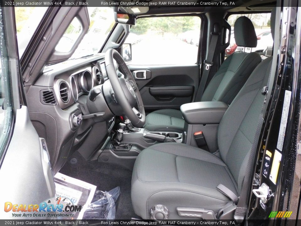 Front Seat of 2021 Jeep Gladiator Willys 4x4 Photo #10