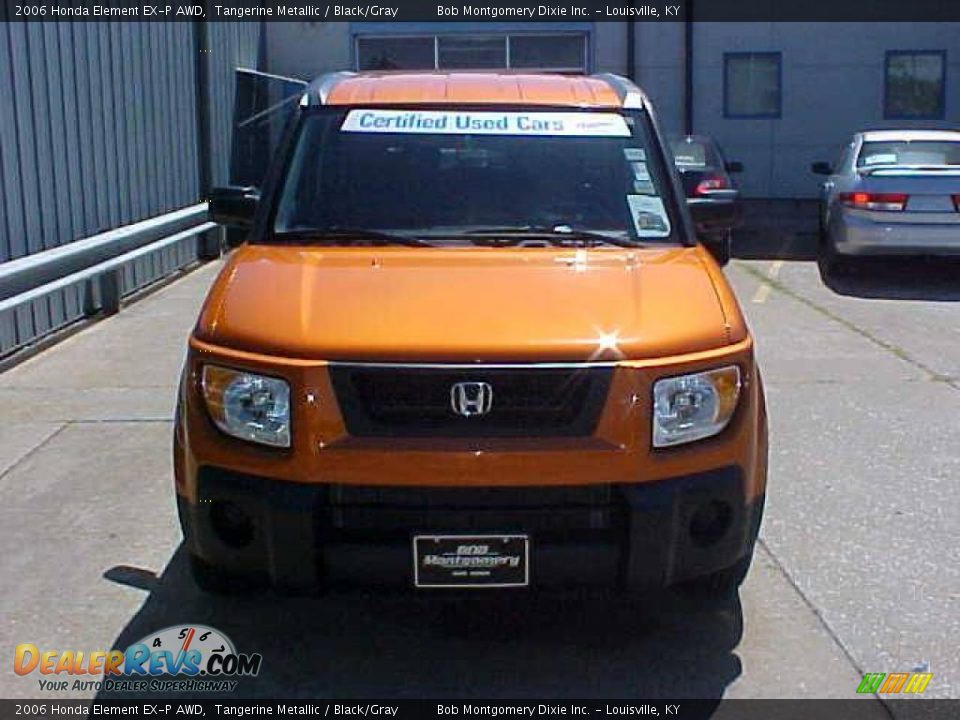 2006 Honda Element EX-P AWD Tangerine Metallic / Black/Gray Photo #3